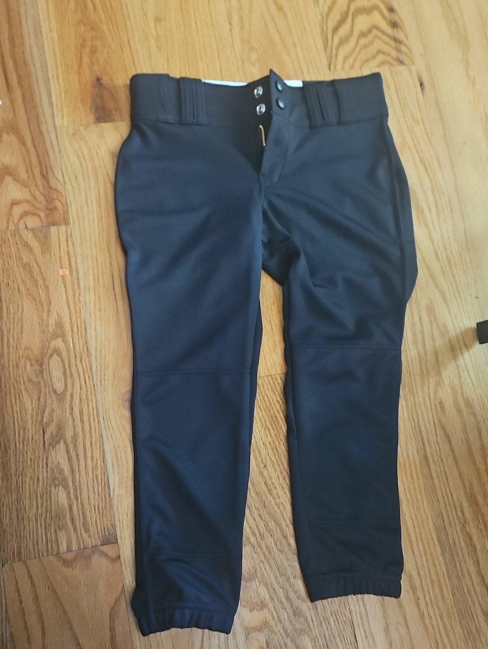 Youth L Black Performance Softball Pants